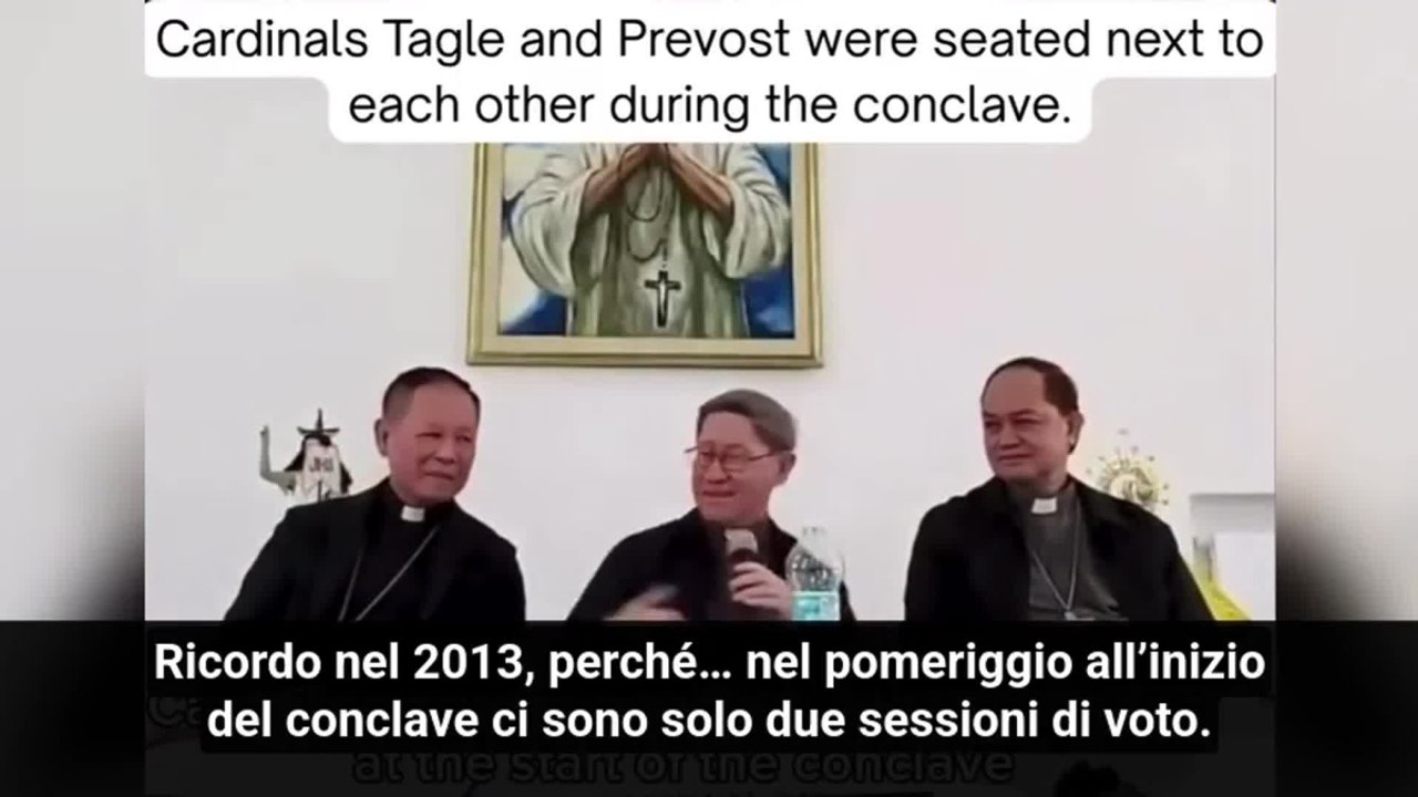 Tagle e il 'segreto' delle caramelle al Conclave: «Ne ho data una anche a Prevost per calmarlo dopo l'elezione»