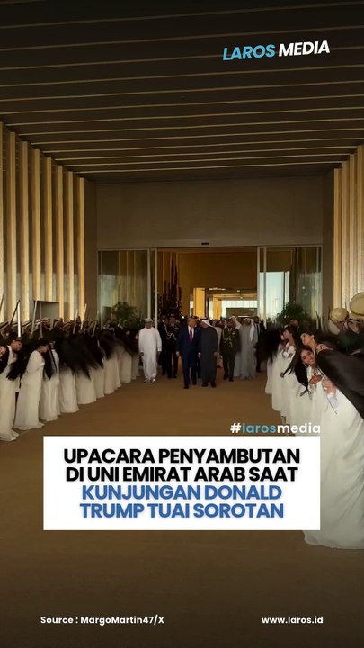 Upacara Penyambutan Di Uni Emirat Arab Saat Kunjungan Donald Trump Tuai Sorotan