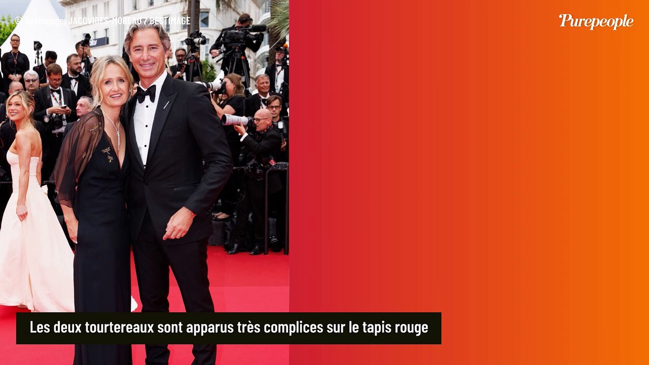Caroline Roux ravissante en robe noire avec son influent mari, patron de Facebook : le couple très complice au Festival de Cannes