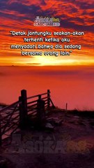 ✨“Detak jantungku seakan-akan terhenti ketika aku menyadari bahwa dia sedang bersama orang lain.”☁✨