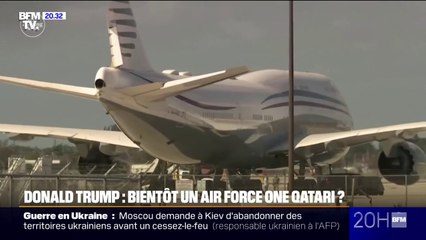 L'ENQUÊTE DU 20H BFM - Bientôt un Air Force One Qatari ?