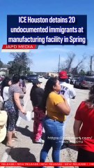 ICE Houston detains 20 undocumented immigrants at Texas Couplings LLC  #ICE #Immigration  #japdmedia