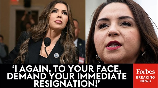 Delia Ramirez Directly Accuses Kristi Noem Of Corrupt Acts Then Outright Demands Her Resignation