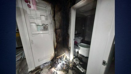 수원 영통 아파트 14층에서 불...주민 60명 대피 / YTN