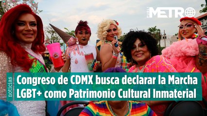 CDMX declarará Marcha LGBT+ como Patrimonio Cultural Inmaterial