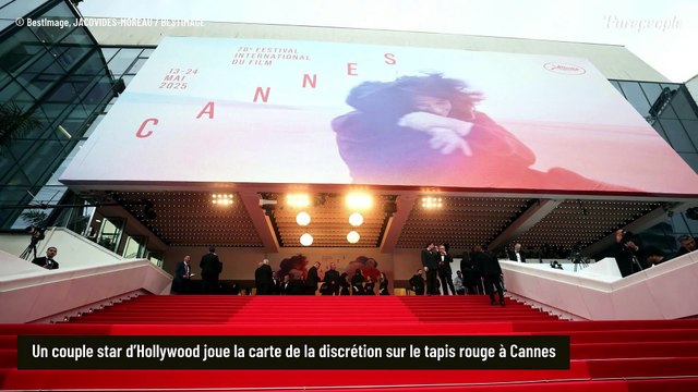 Un couple star d'Hollywood joue la discrétion sur les marches de Cannes, ils ont été moins discrets en sortant de leur hôtel !