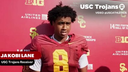USC Trojans Reciever Ja'Kobi Lane Details Goals