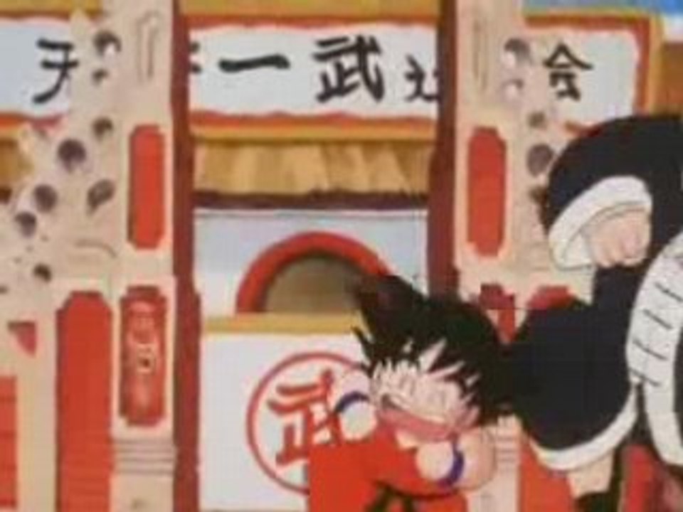Son Goku and Jackie Chun Dancing!