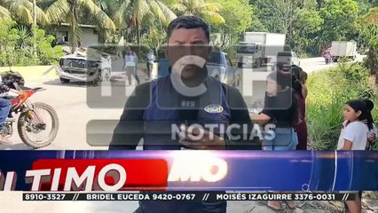 Un hombre muerto y su hijo herido tras embestida de rastra en Macuelizo