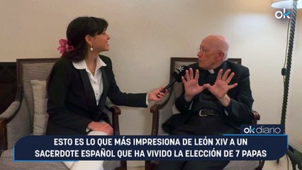 Esto es lo que más impresiona de León XIV a un sacerdote español que ha vivido la elección de 7 papas