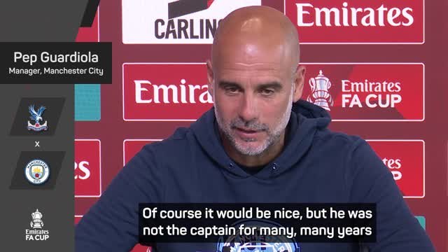 Guardiola not getting sentimental over De Bruyne in FA Cup final