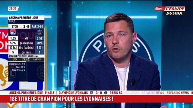 L'OL remporte facilement la finale des play-offs contre le PSG et s'adjuge une 18e couronne - Foot - Arkema Première Ligue