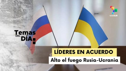 Rusia avanza en diálogos con Ucrania