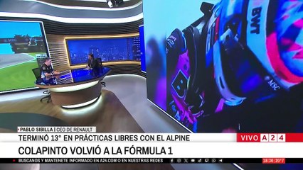 🏎️ FRANCO COLAPINTO VOLVIÓ DE LA MANO DE ALPINE A LA FÓRMULA 1