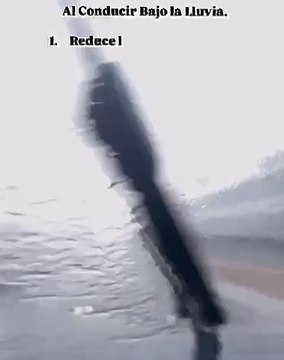 Conducir bajo la lluvia: Expertos advierten sobre riesgos y dan claves para evitar accidentes