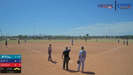SDLighting/BeHappy/CheapSuitsProton VS Eat It/TSA/GearfromZ - Fri, May 2, 2025 5:03 PM to Fri, 6:25 PM