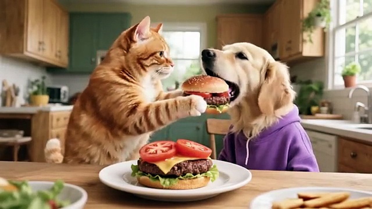 Mom Cat Rescues Abandoned Tuxedo Kitten ❤️ Nurses, Feeds _ Plays Toy Train with Adorable Kittens 🚂