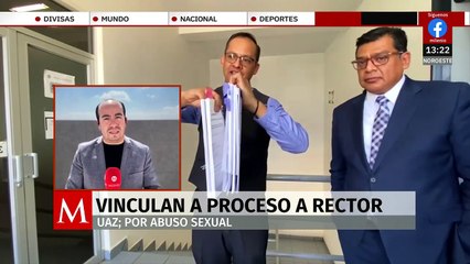 Vinculan a proceso al rector de la Universidad Autónoma de Zacatecas