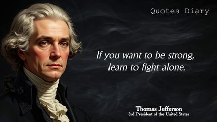 Not Everyone Understands This! These Words of Thomas Jefferson Will Profoundly Affect You!