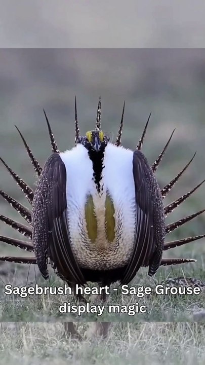 The Mesmerizing Display of The Sage Grouse
