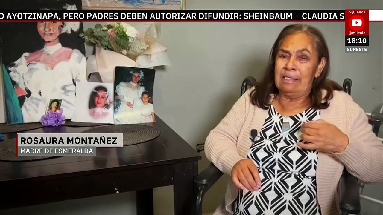 Familiares de Esmeralda Martínez exigen justicia a 30 años de su feminicidio