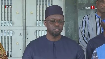 En visite à Ouagadougou, Ousmane Sonko évoque un soutien du Sénégal au Burkina Faso face au terrorisme