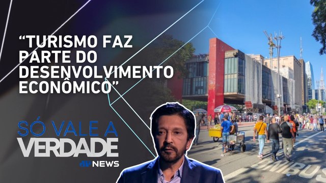 Ricardo Nunes sobre avanço do turismo em SP: “16 milhões de turistas em 2024” | SÓ VALE A VERDADE