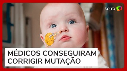 Médicos ‘reescrevem’ DNA em tratamento inédito e conseguem curar bebê de doença rara