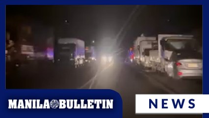 Evening situation in Sta. Rita, Samar following San Juanico bridge load limit