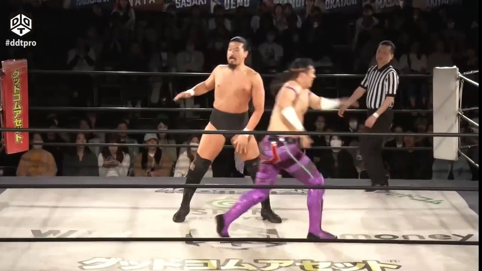 DDTプロレス DAMNATION T.Aポートレート② DDT King of DDT 2nd Round Kazusada Higuchi vs Takashi Masada