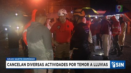 Cancelan actividades por vaguada que afecta al país | Emisión Estelar SIN