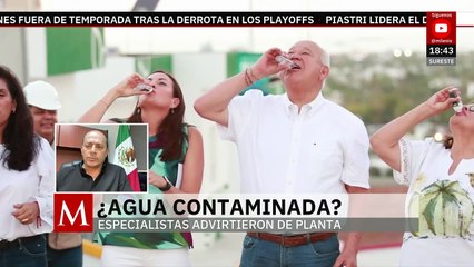 ¿Hay agua contaminada en la Planta Potabilizadora 'La Buena Mujer' en BC?