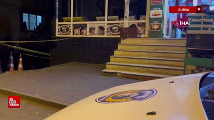Bursa'da berber dükkanına silahlı saldırıda 1 kişi öldü