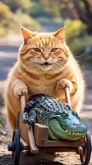 Ai animated Cat funny video. Viral Cats - Ep 154