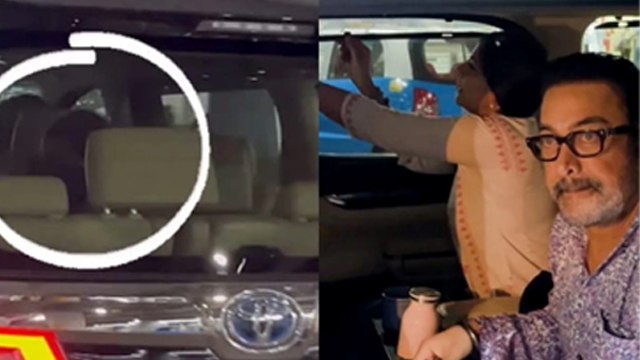 Aamir Khan Airport पर सरेआम Girlfriend Gauri Spratt को किया Kiss Video, Public Angry Reaction