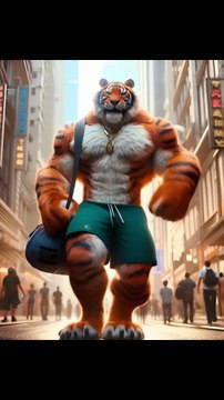 Giant tigers Dancing in a city #tigers #animals #aiart #topclass|| Urban Roar: The Dance of the Giant Tiger || City Beats: The Tiger's Dance || Roar in the Streets: A Tiger's Tale || Jungle Rhythm: The Urban Tiger's Dance || Paws on Pavement: Th