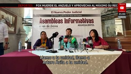 Fernández Noroña y Arturo Ávila se confrontan debido a la división en la bancada de Aguascalientes