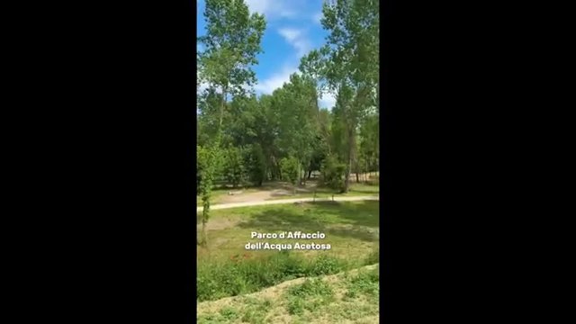 Un'oasi naturalistica al posto del campo nomadi e della discarica: è il Parco d'affaccio dell'Acqua Acetosa