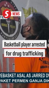 US basketball player arrested for alleged drug trafficking in Indonesia