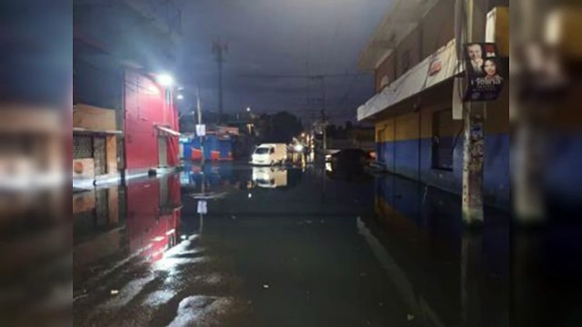 Siguen las inundaciones en Villas Agrícolas, pese disminución lluvias