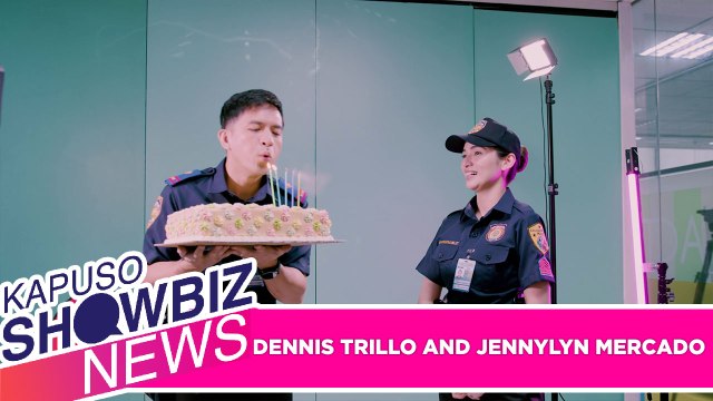 Kapuso Showbiz News: Dennis Trillo, nagulat sa birthday surprise ni Jennylyn Mercado!