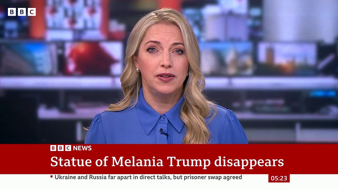 Statue of Melania Trump disappears in Sloveni