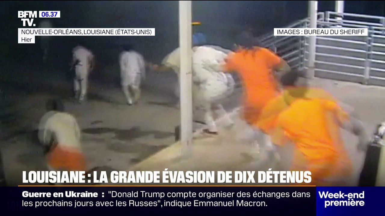 Louisiane: une chasse à l'homme en cours après l'évasion de 10 détenus d'une prison à la Nouvelle-Orléans