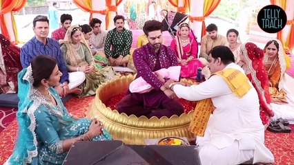 Yeh Rishta Kya Kehlata Hai | Pookie’s Nahavan Traditional Ceremony | Armaan Holding Pookie in His Arms