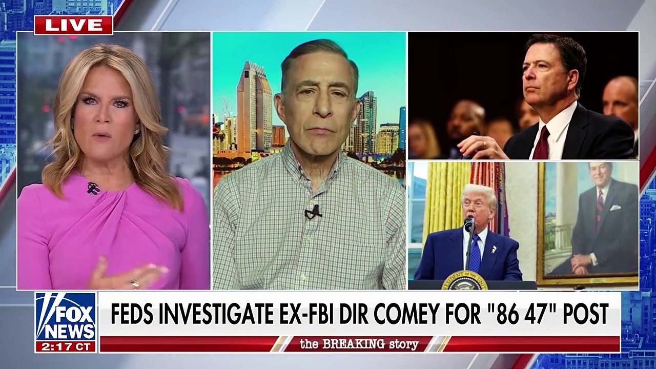 'DIRTY COP': Comey could face comeuppance for '86 47' Trump message || Fox News TV