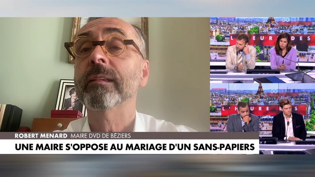 Robert Ménard : «Un maire n’a pas à être obligé de marier quelqu’un en situation irrégulière»