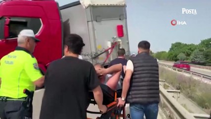 Bir arı yüzlerce kişiyi mağdur etti! İstanbul-Bursa karayolu kapandı