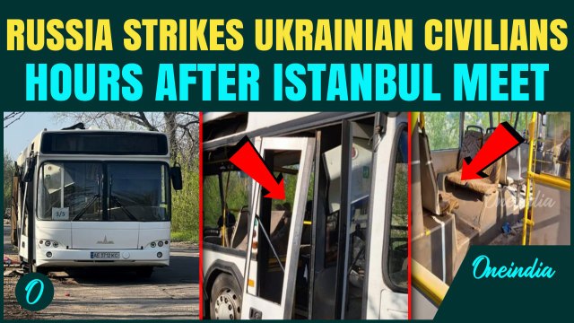 BREAKING: 9 Killed In Russian Drone Strike On Ukrainian Bus Hours After Talks Restart In Istanbul