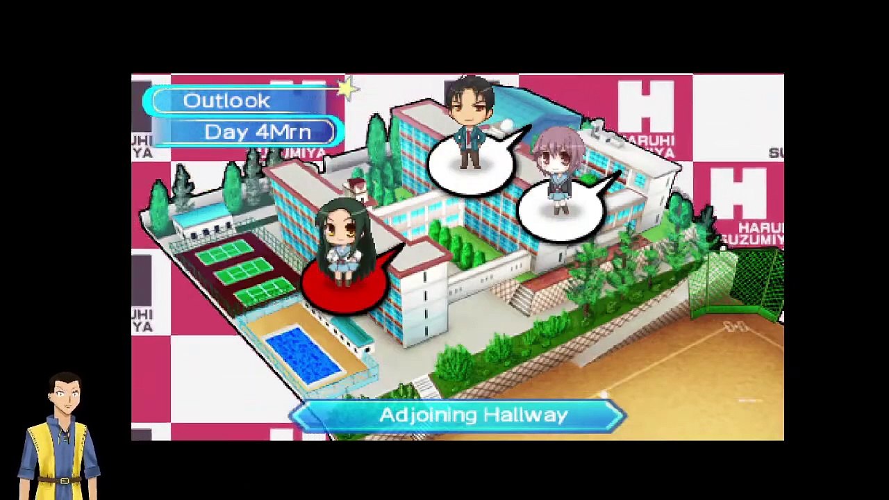 The Melancholy of Suzumiya Haruhi-chan PSP (RetroArch) day 13