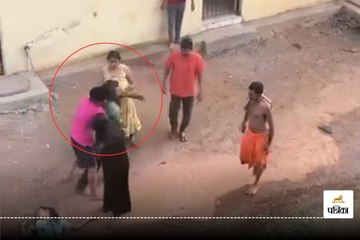 कचरा फेंकने को लेकर पड़ोसियों में बेदम मारपीट